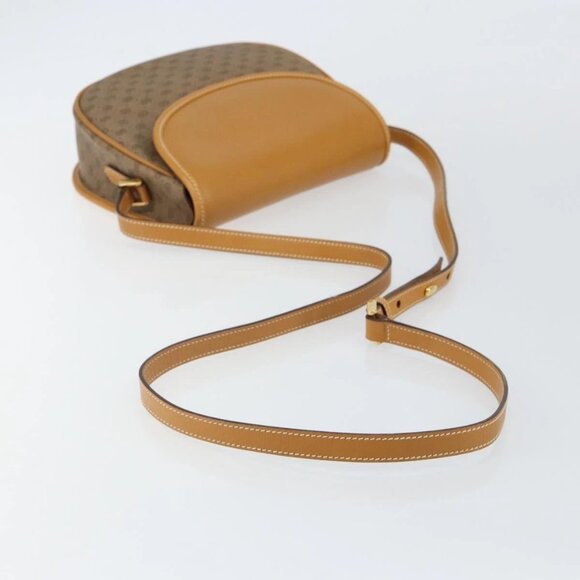 GUCCI Micro GG Supreme Shoulder Bag PVC Beige Gold 007 115 0074 Auth SW1540 - Picture 8 of 16